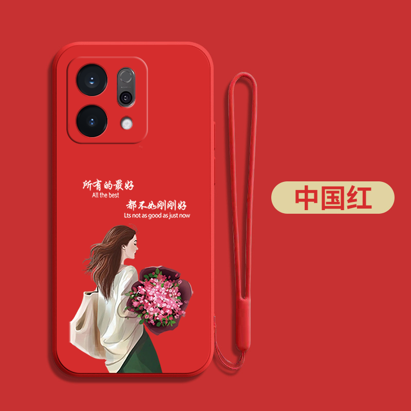 适用oppoReno14手机壳PLA110防摔欧珀ren014软套ronel4简约0pporeon14新款plal10全包rneo14软壳红色硅胶
