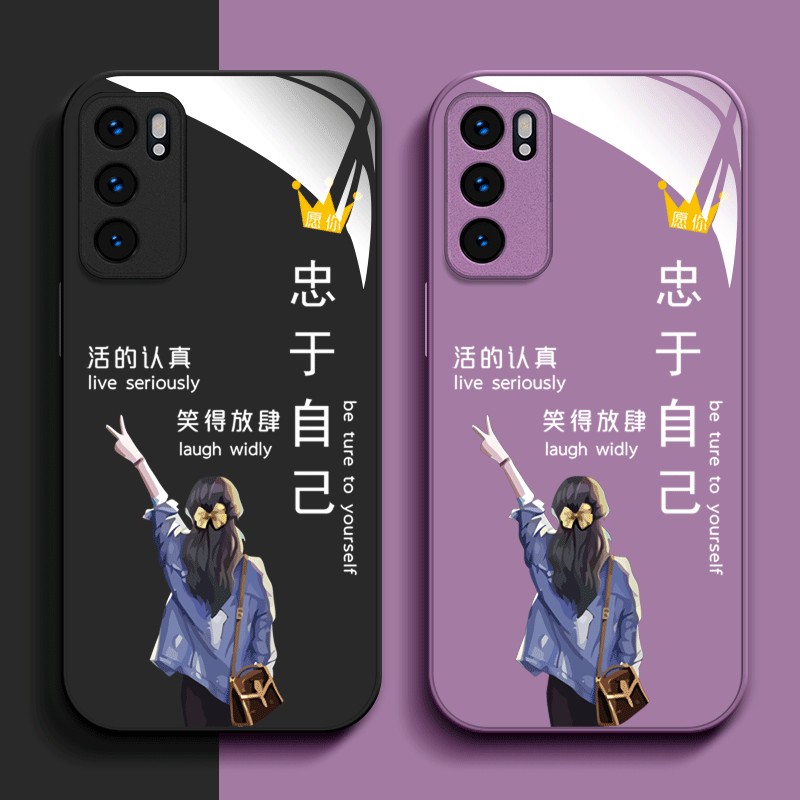 适用oppoReno6手机壳PEQM00硬壳rone6玻璃壳0PP0Ren06奢华reon6简约0pp0Rneo6时尚6高级Ren06保护套opop新款