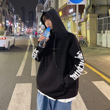 男生春秋季衣服潮流ins港风外套潮牌宽松百搭连帽卫衣男，女装短外套，电商C208A