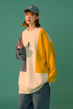 慵懒风毛衣女套头秋冬2025新款马海毛日系软奶宽松针织衫外穿5089，男装针织衫/毛衣，电商C208A