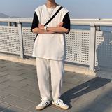 英伦学院风秋季套装华夫格背心坎肩针织羊毛情侣男女同款tz3011，男装背心/马甲，电商C208A