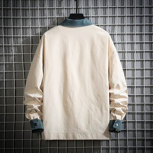 日系大码白墙挂拍秋季夹克宽松工装休闲外套男C203A-5068-P60控88图片