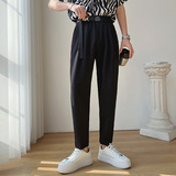 2025春季直筒裤抖音直播高品质轻熟风男裤子C203A-6668-P58，男装休闲裤，电商C208A