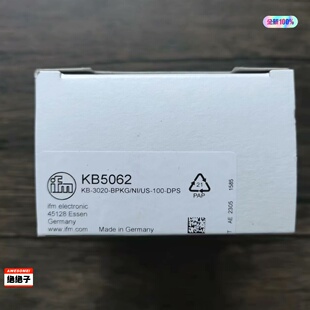 全新原装正品 IFM易福门 KB5062 电容式传感器，实物