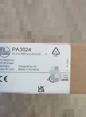 IFM压力传感器PA3024