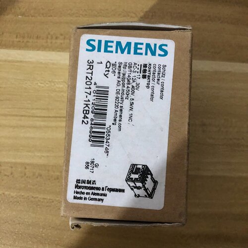 西门子接触器3RT2017-1K