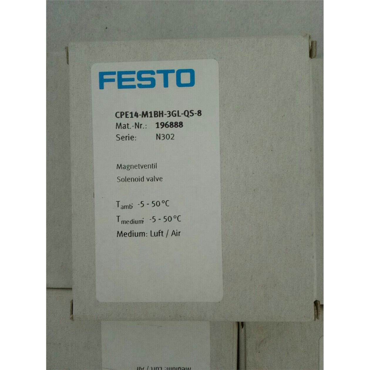 全新原装进口费斯托CPE14-M1BH-3GL-QS-8订货