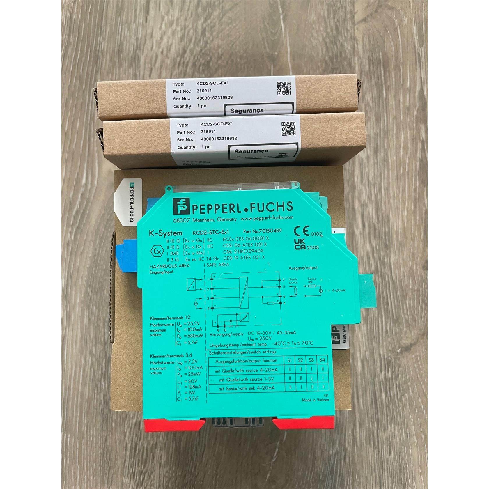 全新原装正品倍加福KCD