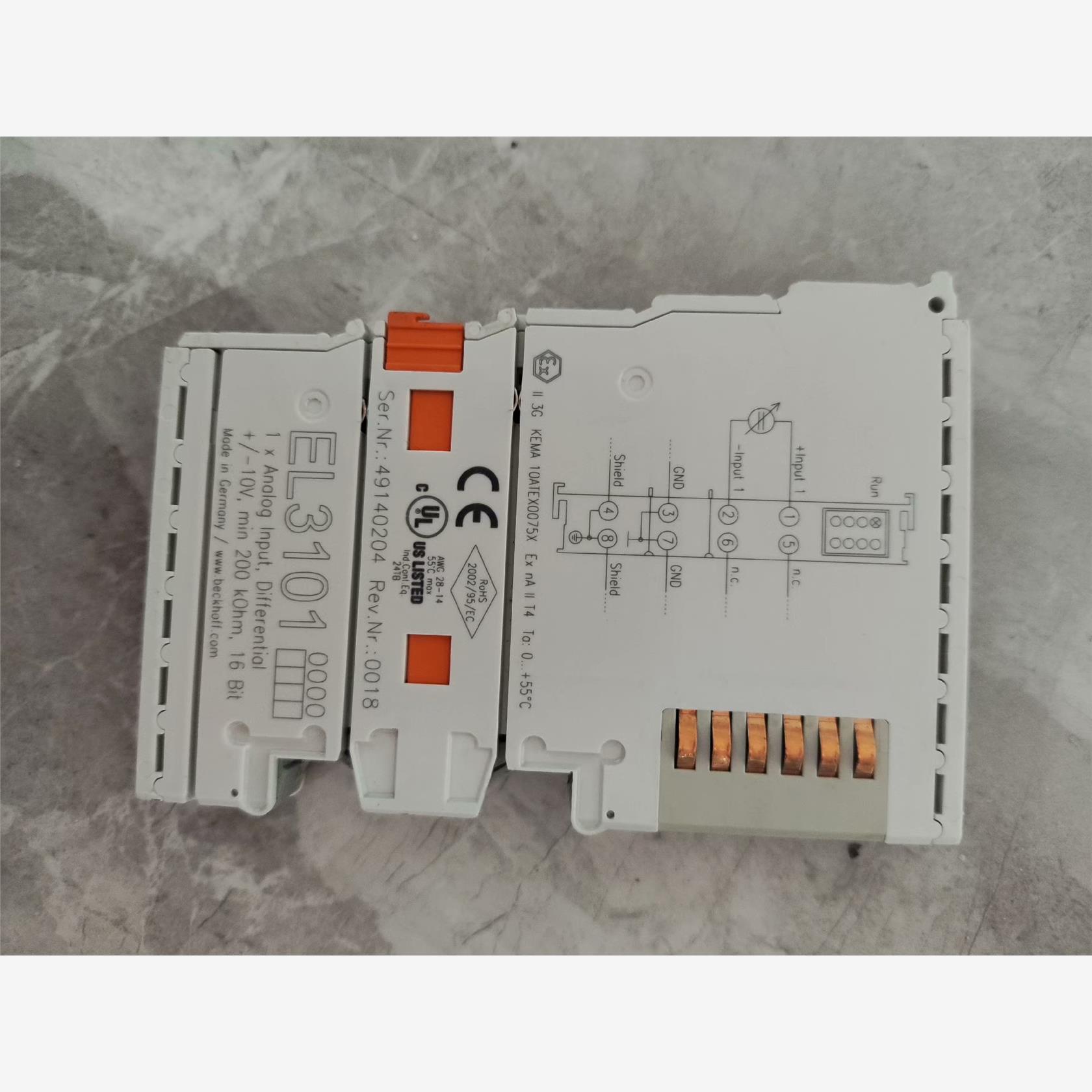 倍福拆机模块EL3101，稀缺型号就一个需要的直接拍议价