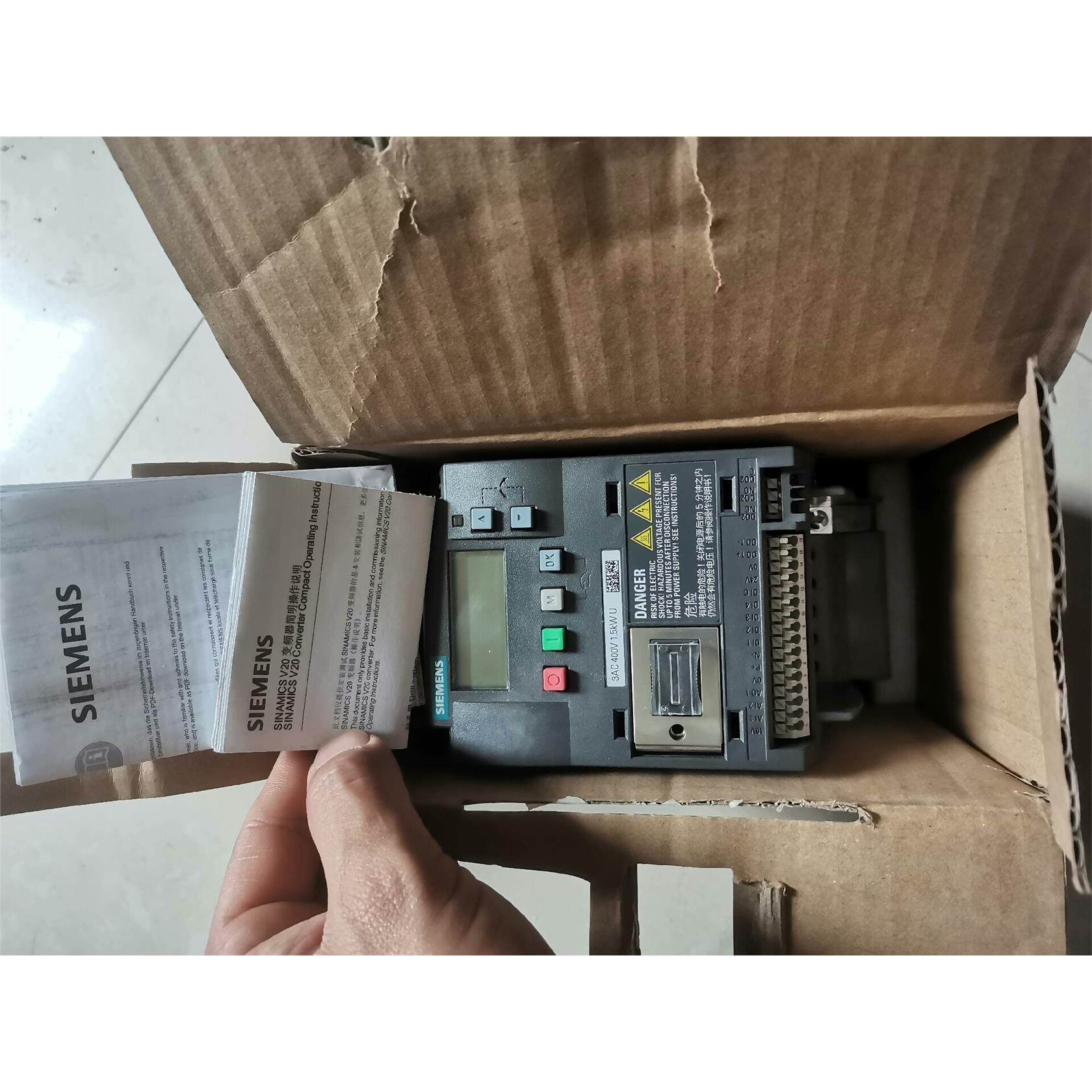 6SL3210-5BE21-5UV0工程剩余，全新未使用，仅