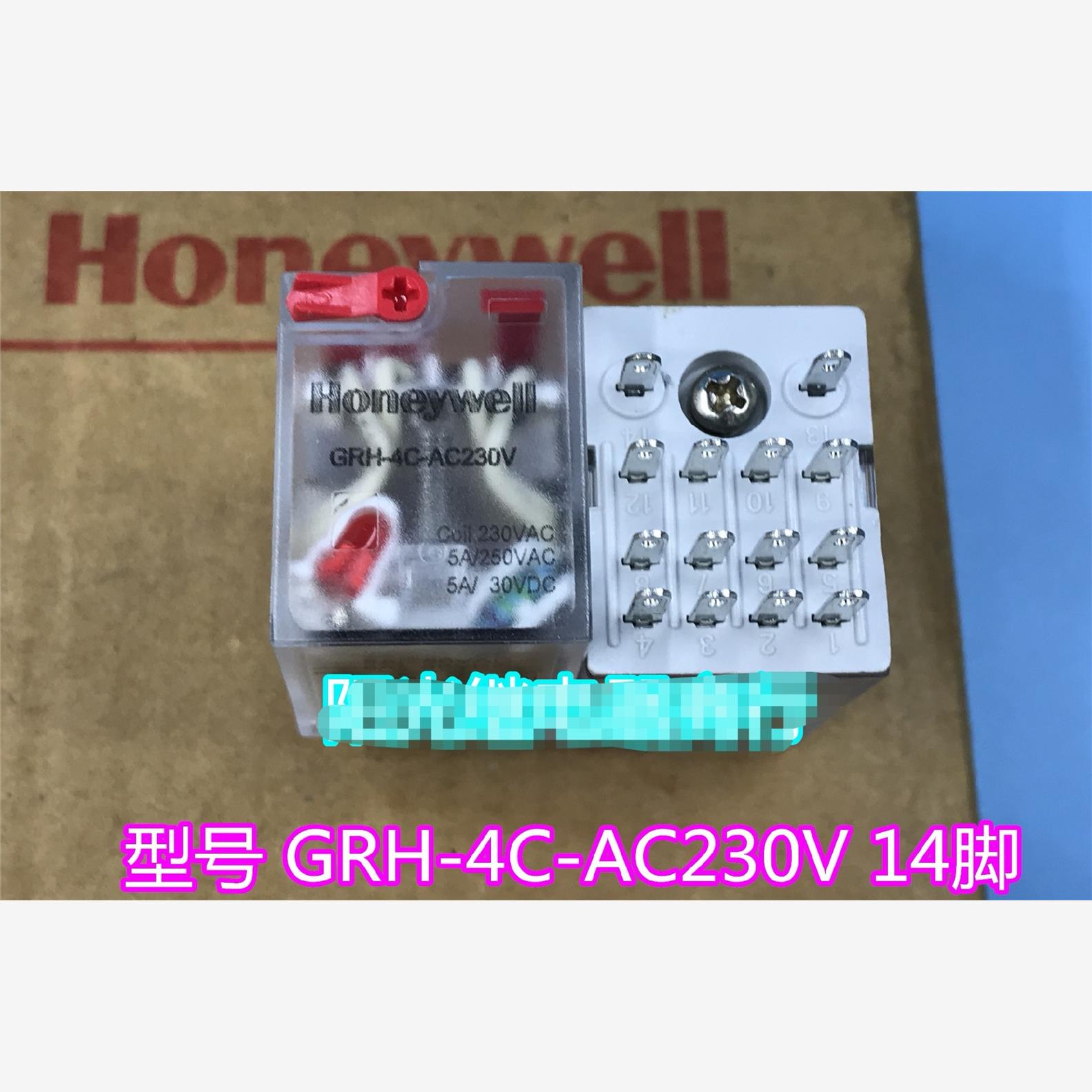 GRH-4C-AC230V 全新库存现货霍尼韦尔中间继电器 14议价