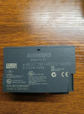 西门子6ES7 132-4BD02-0AA0，拆机，功能完好议价
