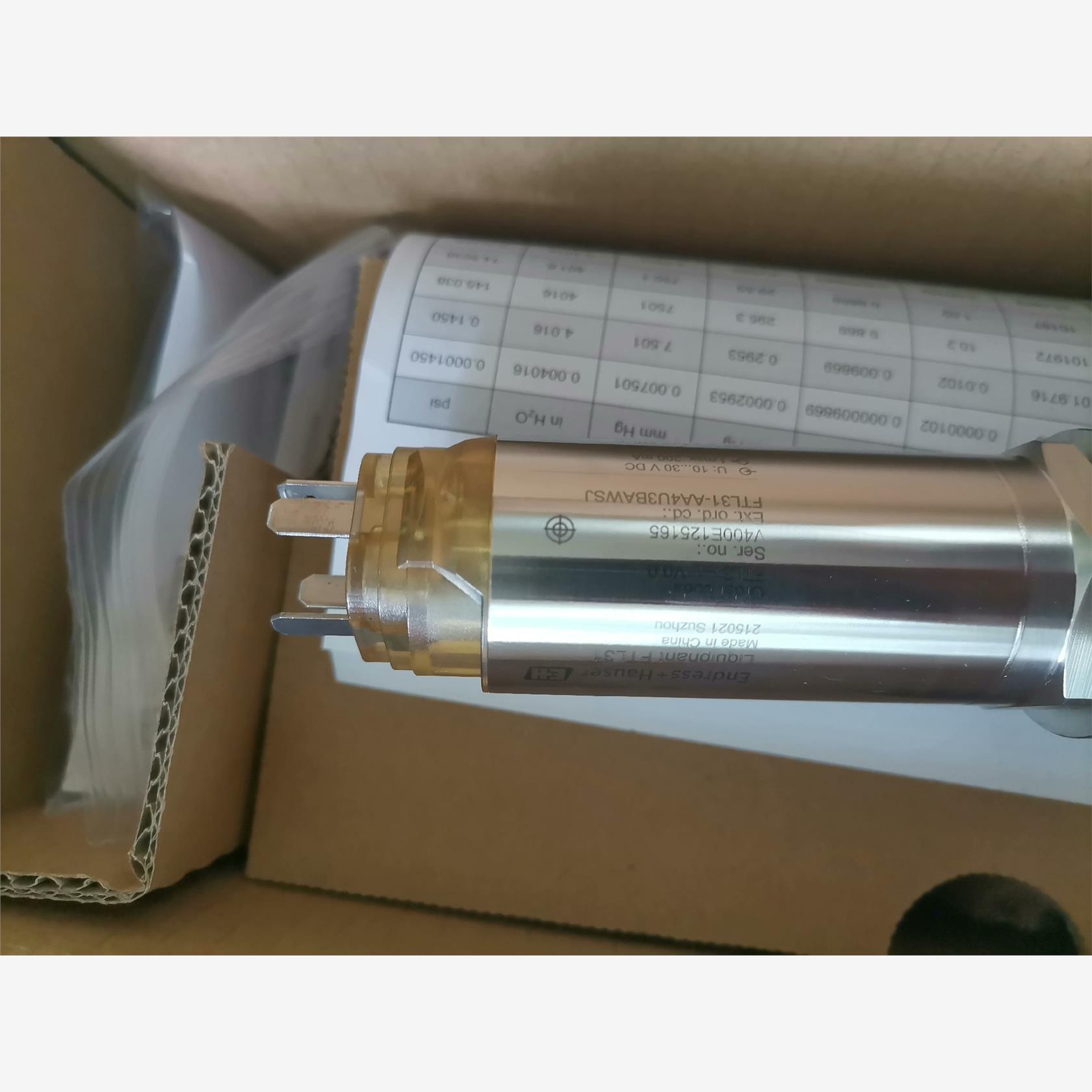 E+H恩德斯豪FTL31-AA4U3BAWSJ | FTL3