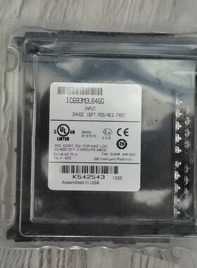 IC693MDL646G美国ge模块全新原装正品