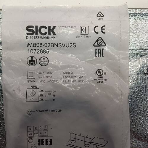 全新原装西克传感器IMB08