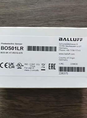 全新原装正品 巴鲁夫 BOS01LR 传感器 BOS 6K-