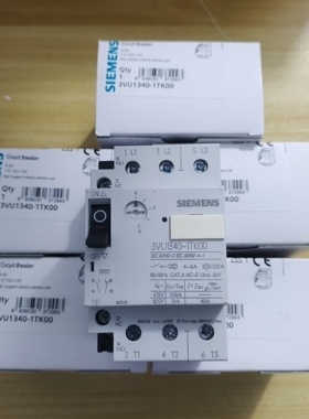 SIEMENS西门子3VU1340 - 1TK00马达保护断议价