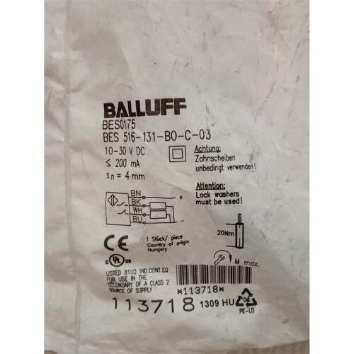 巴鲁夫BALLU原装正品现