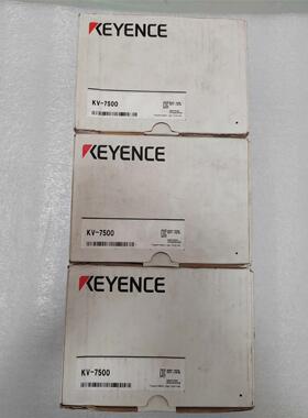 KV-7500，基恩士PLC，工程余料，原装正品未使用，盒码