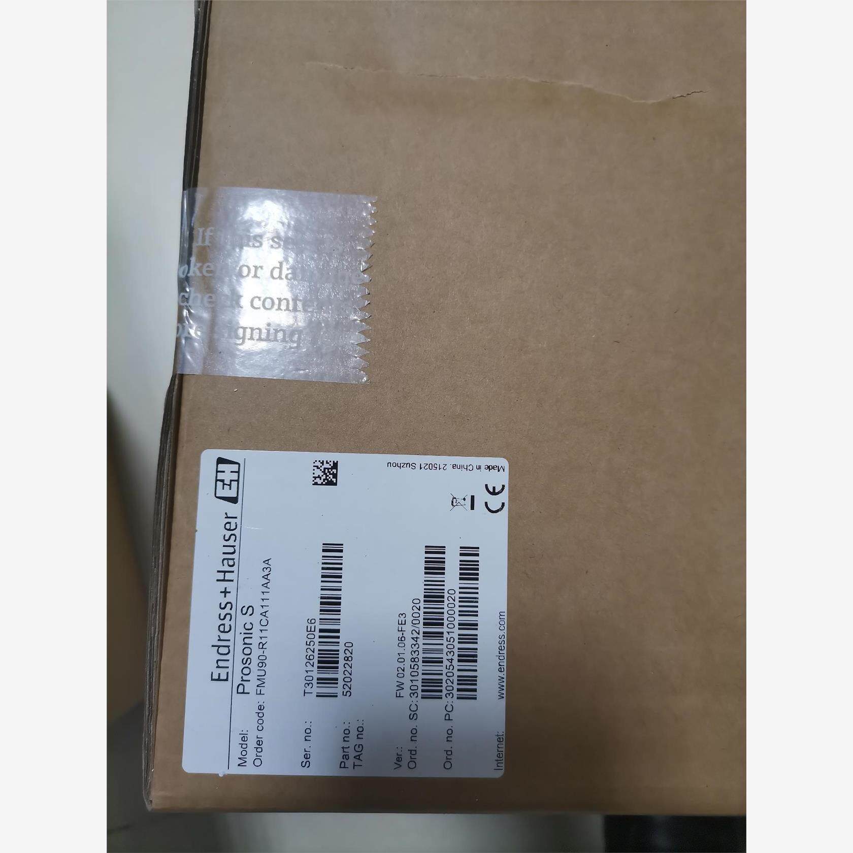 FMU90一R11CA111AA3A超声波变送器E＋H全新原议价