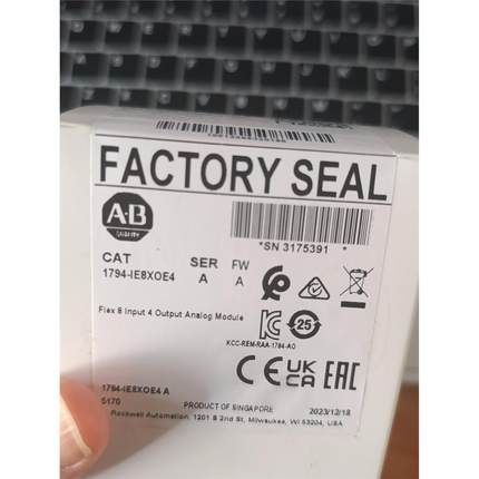 1794-IE8XOE4#PLC  输入模块 现货直发 标价