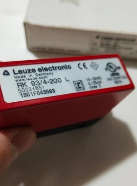 劳易测RK 93/4-200-L 50024851全新库存现货增强型光学传感器正品