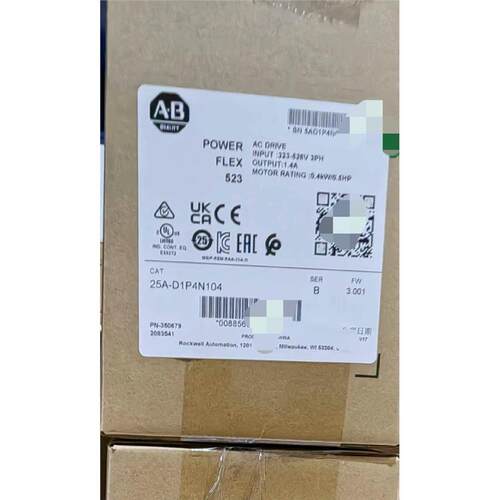25A-D1P4N104全新现货未