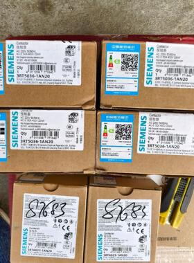 西门子接触器3RT5036-1AN20，议价