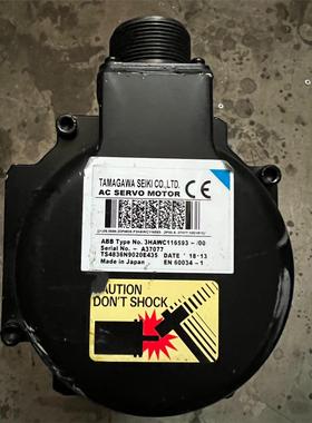 ABB外部轴电机，3HAWC116593-/00，拆机，