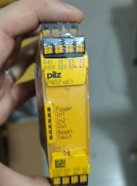 皮尔兹PiIZ安全继电器PNOZ s6.1拆751126德国