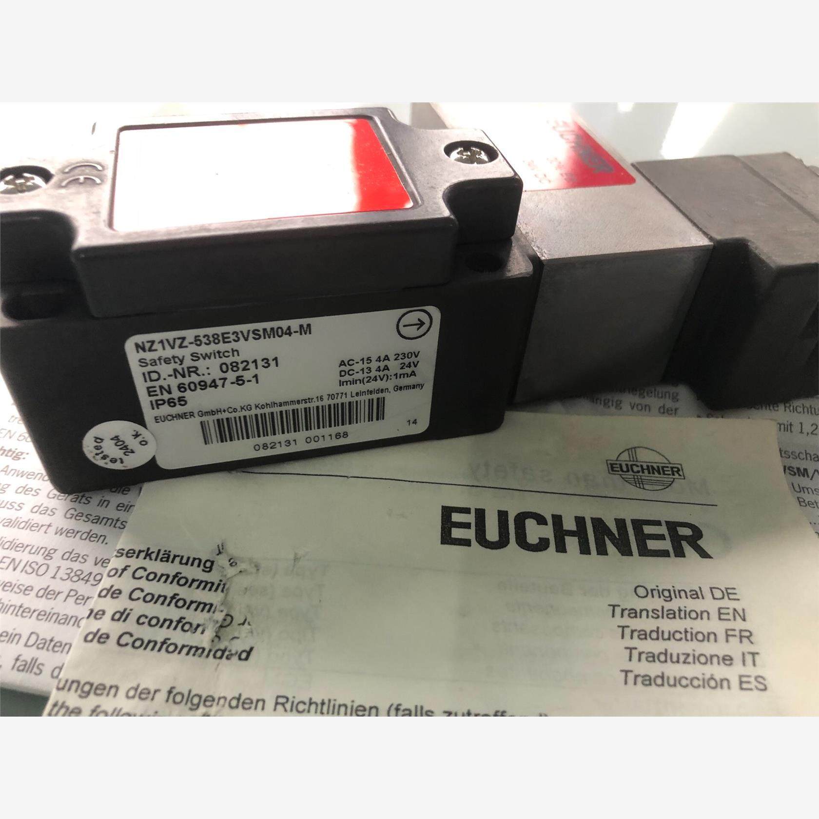 EUCHNER 安全开关（锁止，通电解锁 )  NZ1VZ-议价