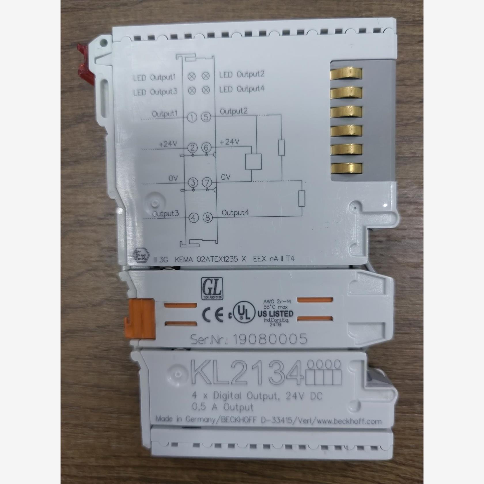 风电#倍福模块  全新拆机件KL5001   KL2134议价