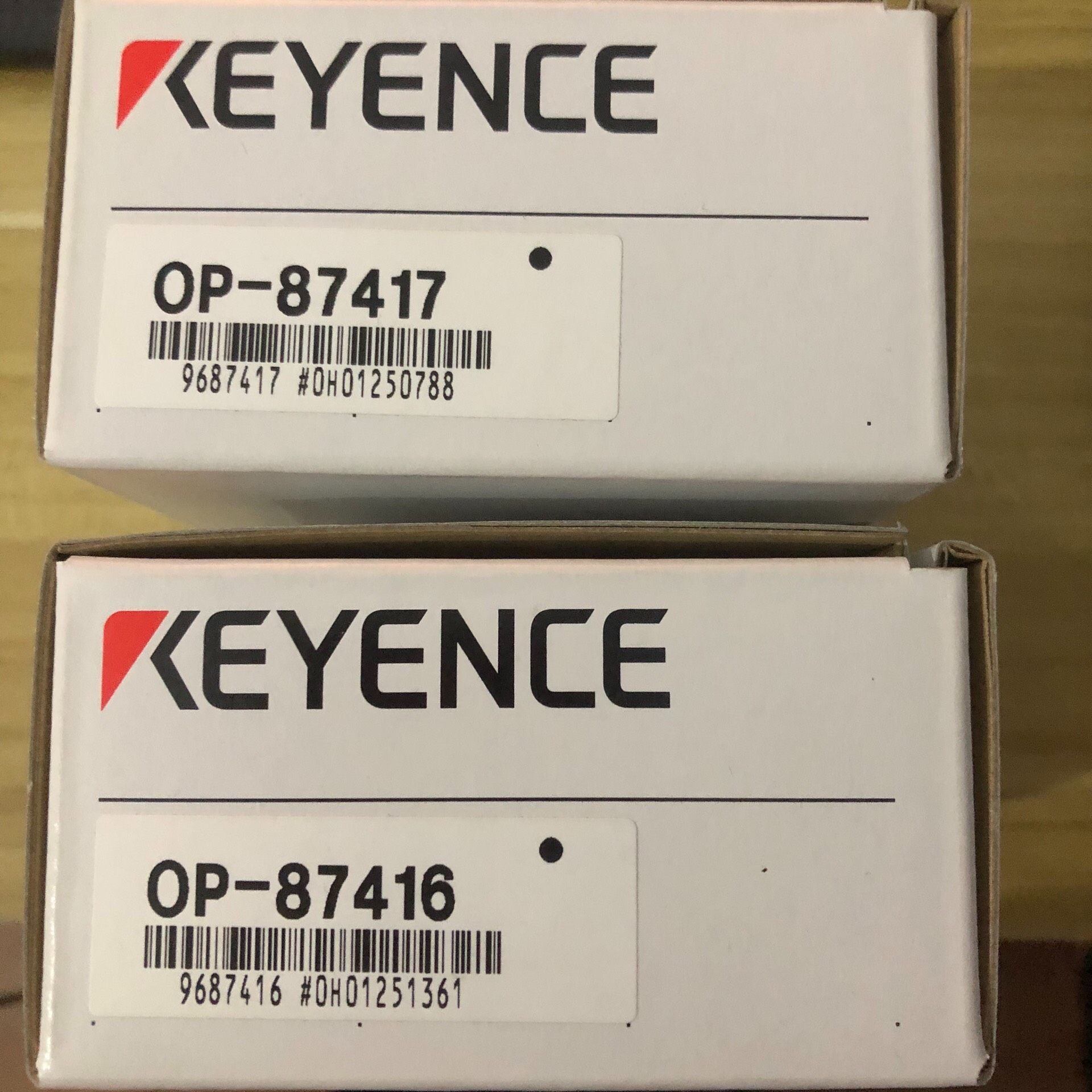 全新日本基恩士OP-87416。 OP-87417实物图！数议价