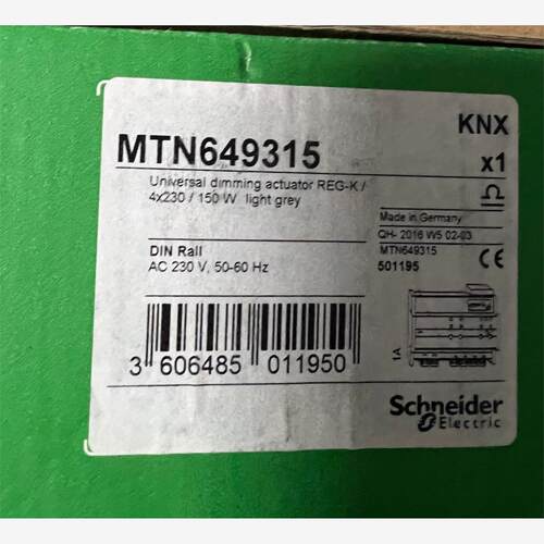 施耐德 MTN649315 501195 全新库存现货正品包装齐议价