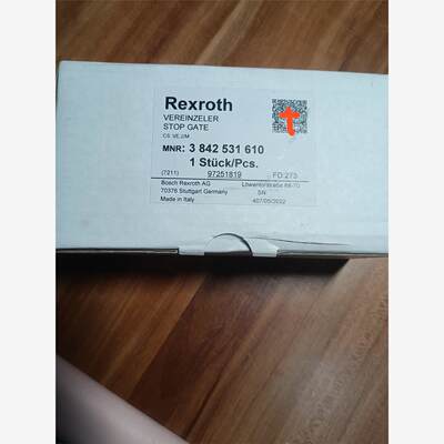 力士乐库存现货进口阻挡器，型号VE 2/M，3842 531 6议价