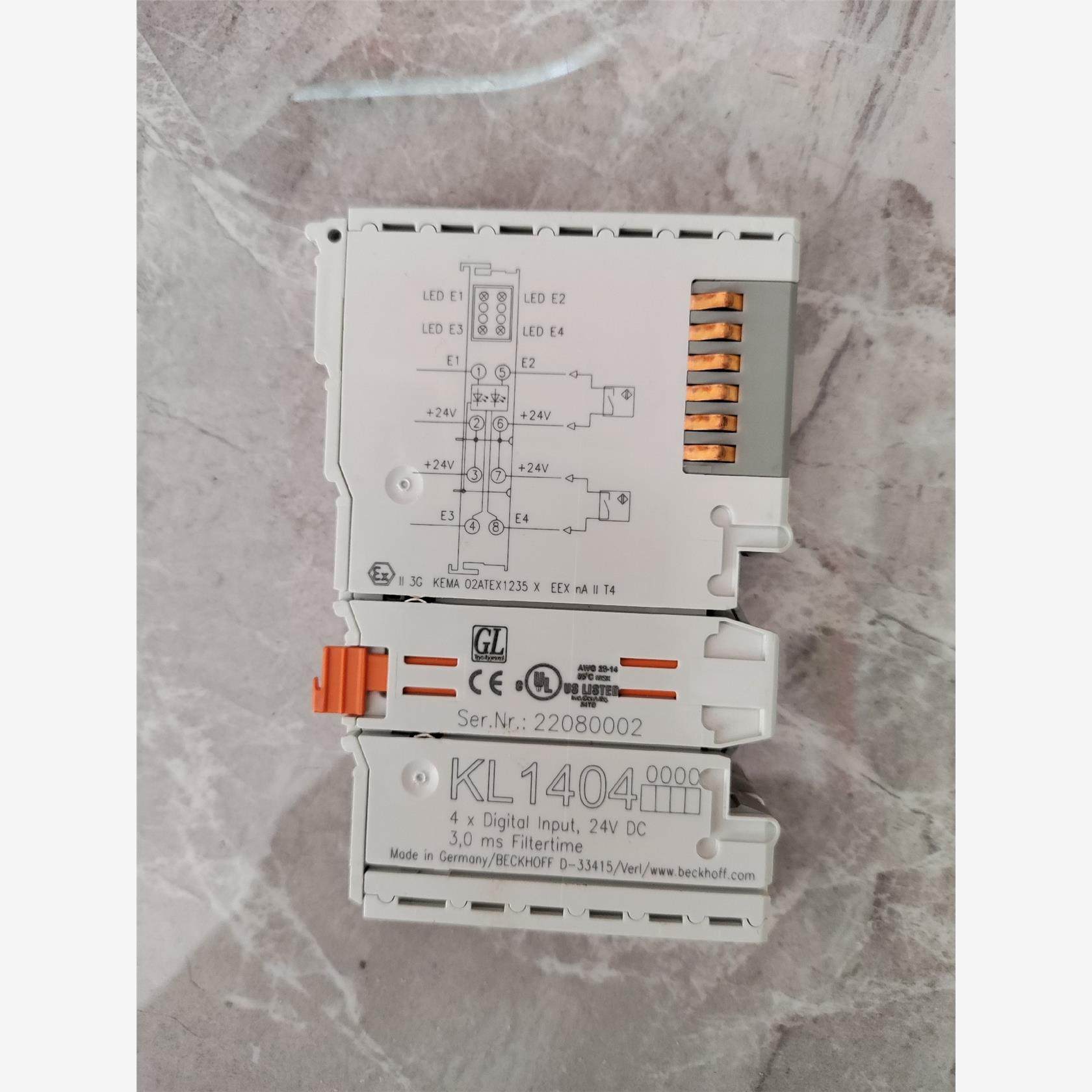 倍福拆机模块KL1404，成色非常好议价