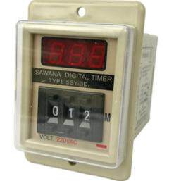 斯万纳SAWANA SSY-3D数显延时继电器 SSY-2D SSY-3SM ATDVSH3BA-8