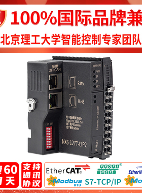 至璨EtherNet/IP工业级耦合器总线IO模块32路数字量模拟量NPN/PNP
