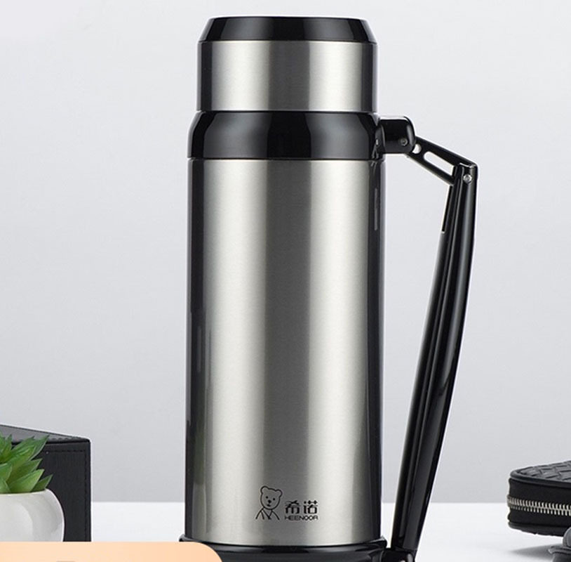 希诺保温壶不锈钢暖热水瓶大容量保温水杯男户外车载便携旅行水壶