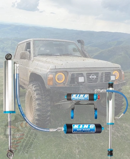 途乐Patrol Y60Y61 KING 3.0管径 升高改装氮气减震器