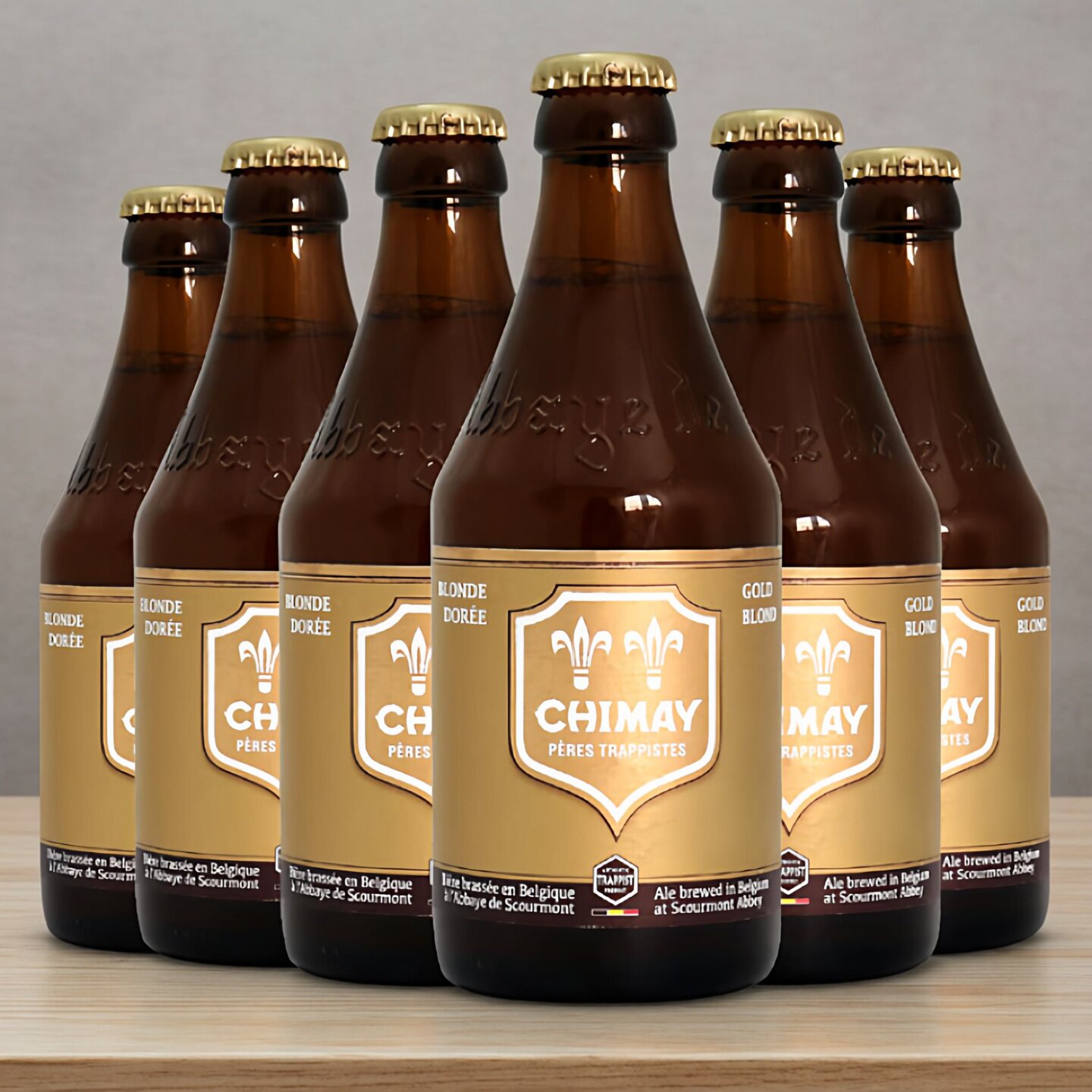 智美Chimay金帽啤酒修道士精酿330mlx6瓶 比利时进口单料艾尔啤酒