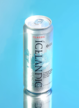 临期Icelandic Glacial冰岛天然冰川 原味无糖气泡水330mlx10罐