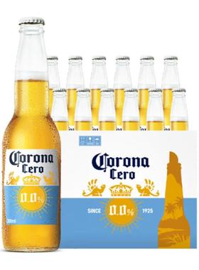 科罗娜CORONA无醇啤酒300mlx12瓶 0度无酒精 4.2原麦汁墨西哥风味