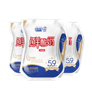 花花牛鲜酸奶益生菌风味发酵乳