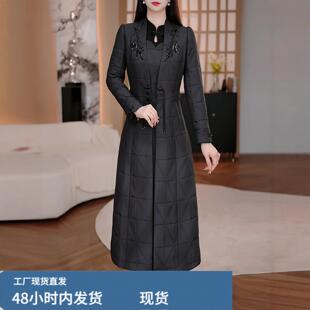 【夹檰大衣外套+连衣裙】时尚套装2025秋冬二件套减龄气质女显瘦