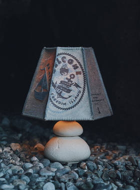 POPMART泡泡玛特Hirono小野波光在影中苏醒手办叠石灯摆件礼物