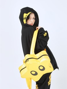 Reverie大眼星星双肩背包原创辣妹Y2K千禧甜酷可爱书包小众国潮女