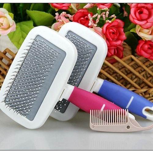 猫狗针梳宠物梳泰迪打结开结除毛神器中小型犬狗狗毛刷梳理梳子