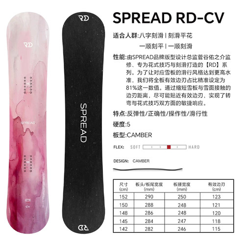 26/27款RD刻平板SPREAD刻滑