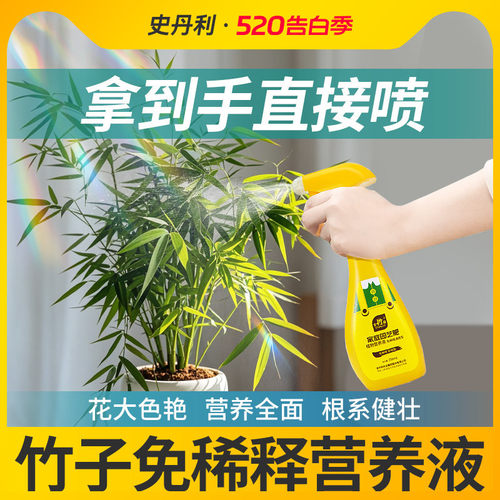 竹子专用肥料告别黄叶